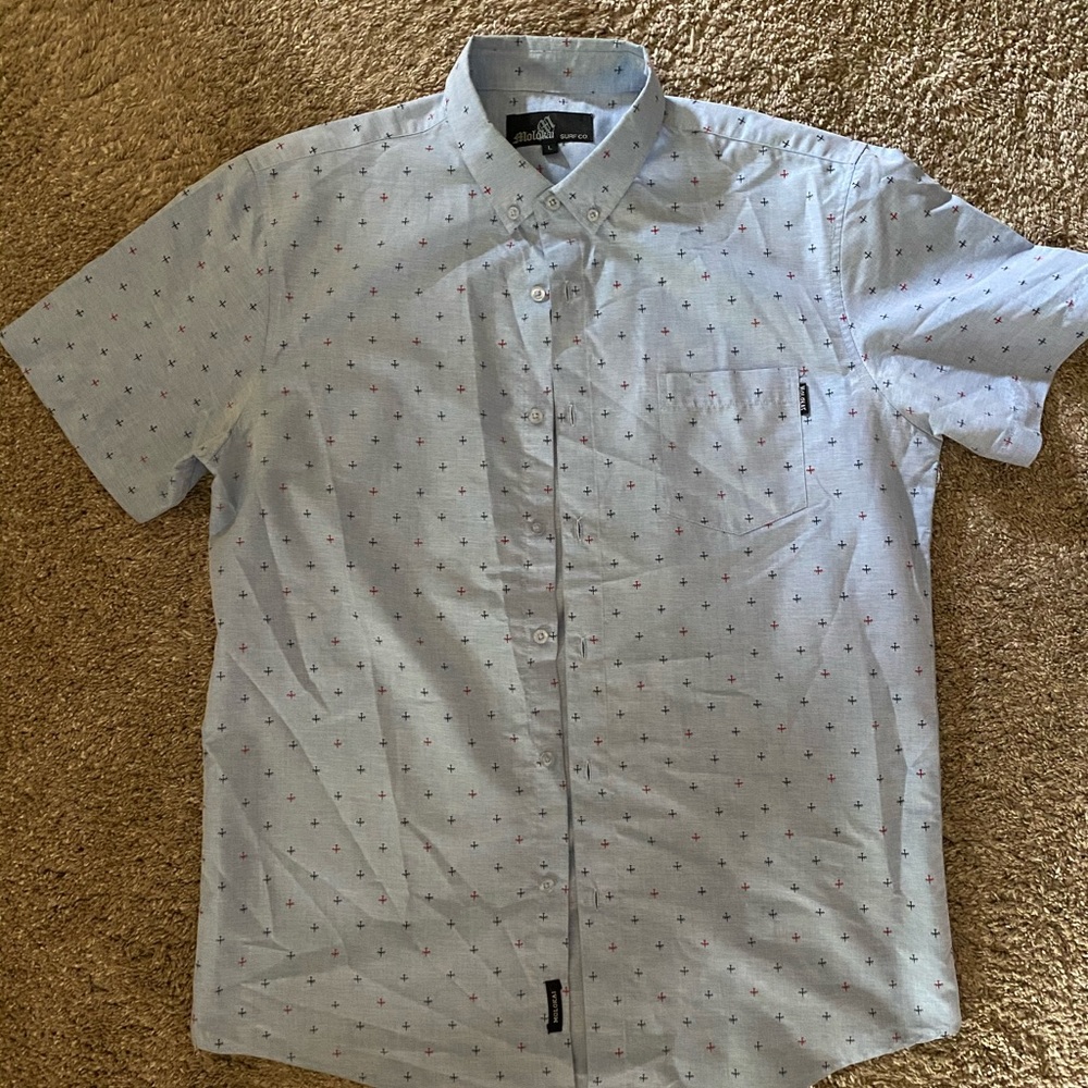 Short sleeve collar shirt
